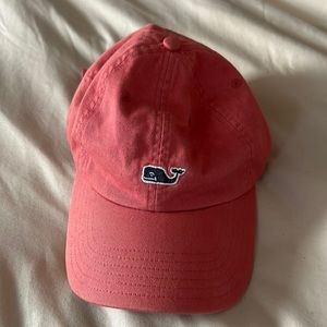Vineyard Vines Adjustable Baseball Hat - Coral